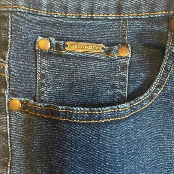 𝅺peter Christian blue denim jeans 46x30 - Picture 9 of 10